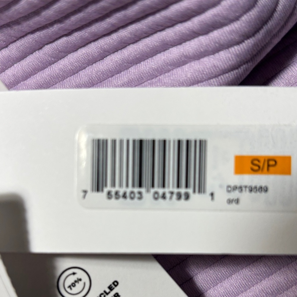 Lavender Ribbed Long Sleeve Top - Picture 12 of 12
